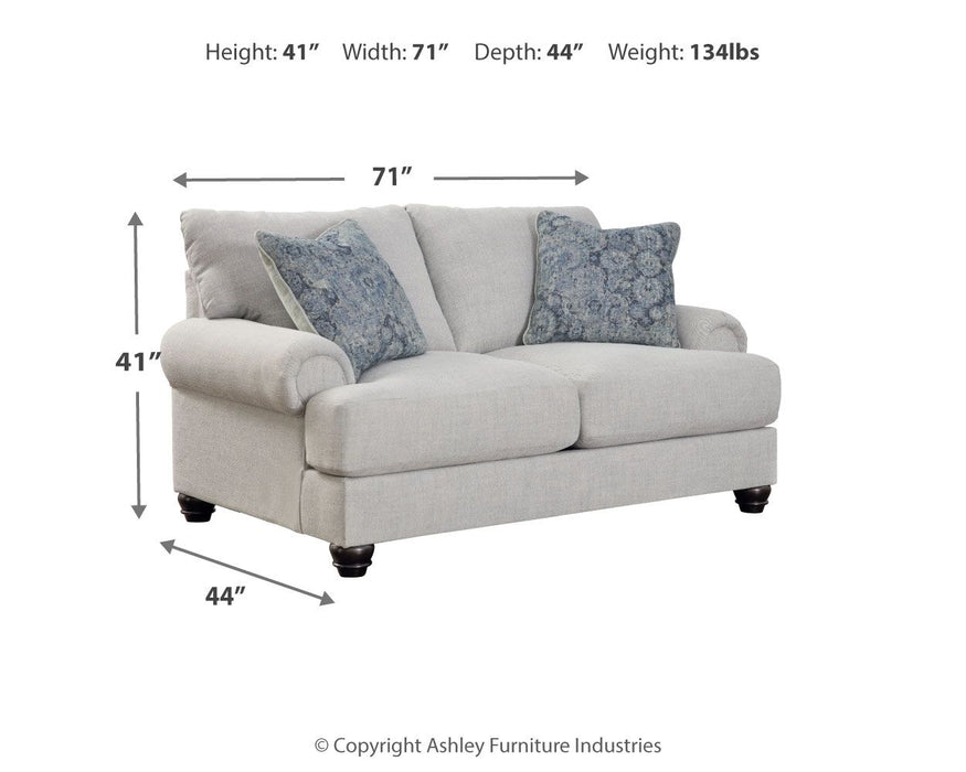 Avocet - Loveseat - Arctic – Stationary Loveseats by Millennium® by Ashley at Furniture Wholesale Plus , Nashville furniture store