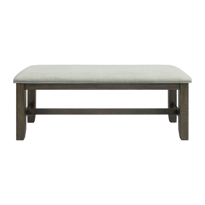 Colorado - Bench - Charcoal – Upholstered Benches by Elements International at Furniture Wholesale Plus , Nashville furniture store