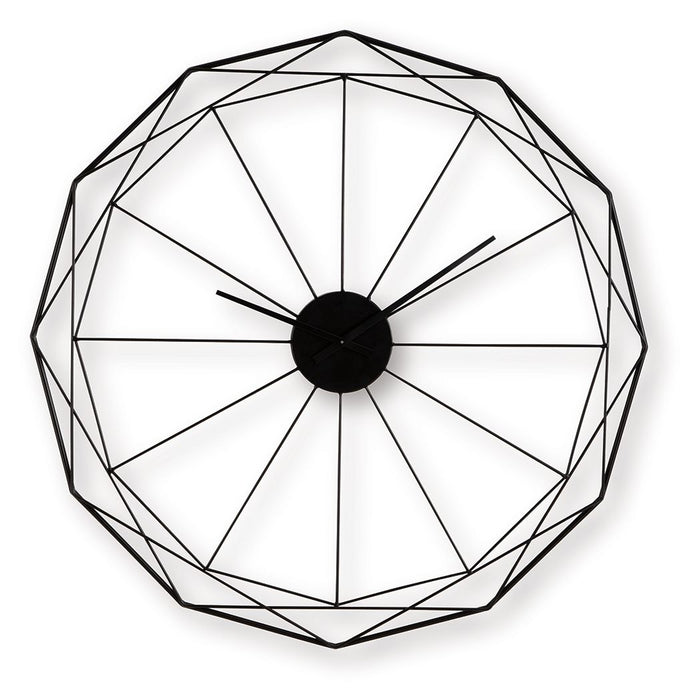 Arkthorne - Wall Clock - Black – Wall Clocks by Signature Design by Ashley® at Furniture Wholesale Plus , Nashville furniture store