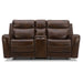 Blair - Loveseat With Console P2 & ZG - Cognac – Reclining Loveseats by Liberty Furniture at Furniture Wholesale Plus , Nashville furniture store