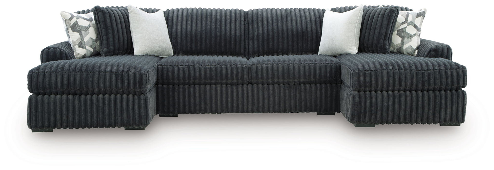 Midnight-Madness - Sectional – Stationary Sectionals by Signature Design by Ashley® at Furniture Wholesale Plus , Nashville furniture store