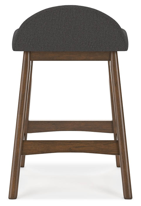 Lyncott - Upholstered Barstool (Set of 2) – Stool Sets by Signature Design by Ashley® at Furniture Wholesale Plus , Nashville furniture store