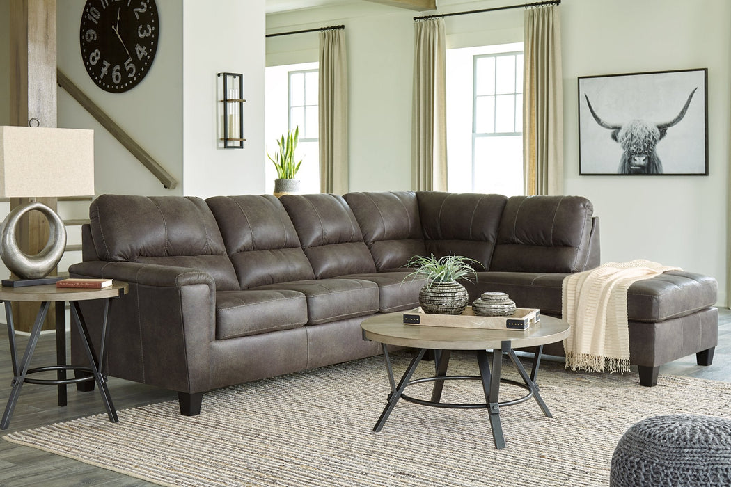 Navi 2-Piece Sectional with Chaise - Premium Sectional from Ashley Furniture - Just $1015.83! Shop now at Furniture Wholesale Plus  We are the best furniture store in Nashville, Hendersonville, Goodlettsville, Madison, Antioch, Mount Juliet, Lebanon, Gallatin, Springfield, Murfreesboro, Franklin, Brentwood