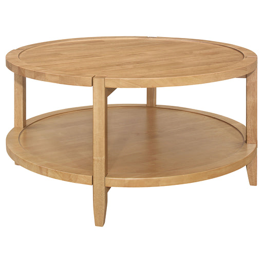 Camillo - Round Solid Wood Table – End Tables by Coaster Fine Furniture at Furniture Wholesale Plus , Nashville furniture store