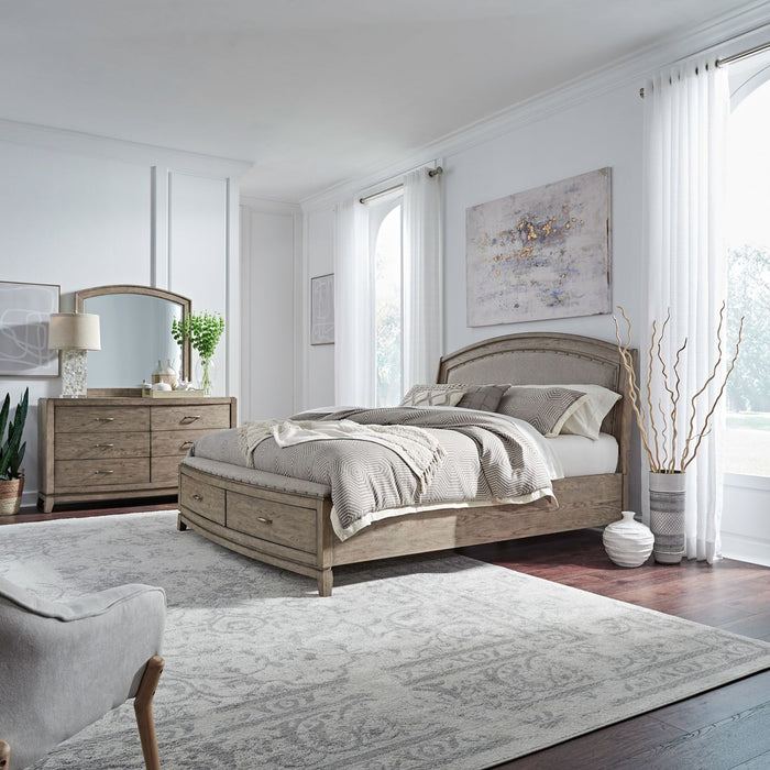 Avalon - Upholstered Bedroom Set – 3 Piece Bedroom Sets by Liberty Furniture at Furniture Wholesale Plus , Nashville furniture store