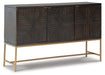 Elinmore - Accent Cabinet - Brown / Gold Finish – Accent Cabinets by Signature Design by Ashley® at Furniture Wholesale Plus , Nashville furniture store