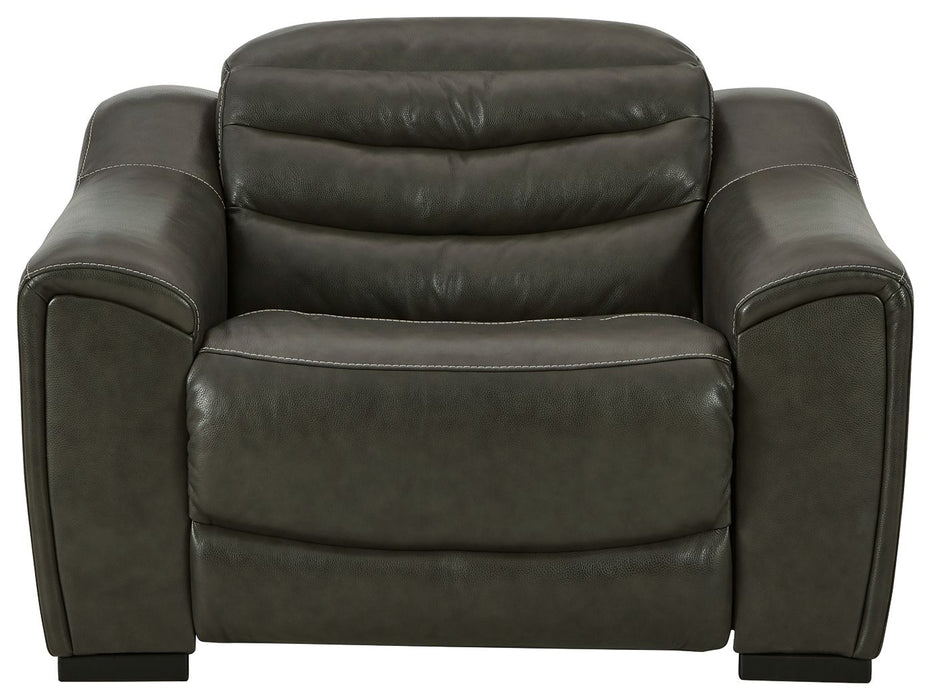 Center Line - Power Recliner - Premium Reclining Chairs from Signature Design by Ashley® - Just $908! Shop now at Furniture Wholesale Plus  We are the best furniture store in Nashville, Hendersonville, Goodlettsville, Madison, Antioch, Mount Juliet, Lebanon, Gallatin, Springfield, Murfreesboro, Franklin, Brentwood