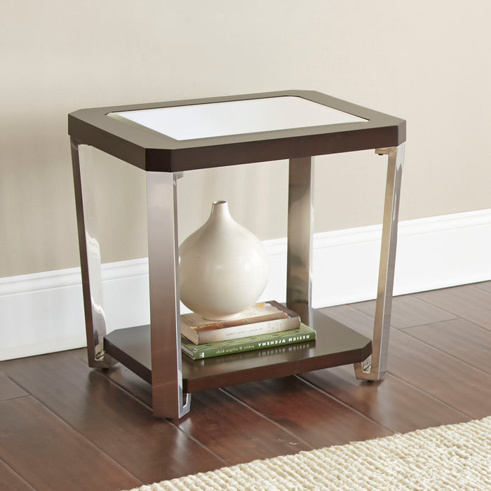 Truman - End Table - Brown – End Tables by Steve Silver Furniture at Furniture Wholesale Plus , Nashville furniture store
