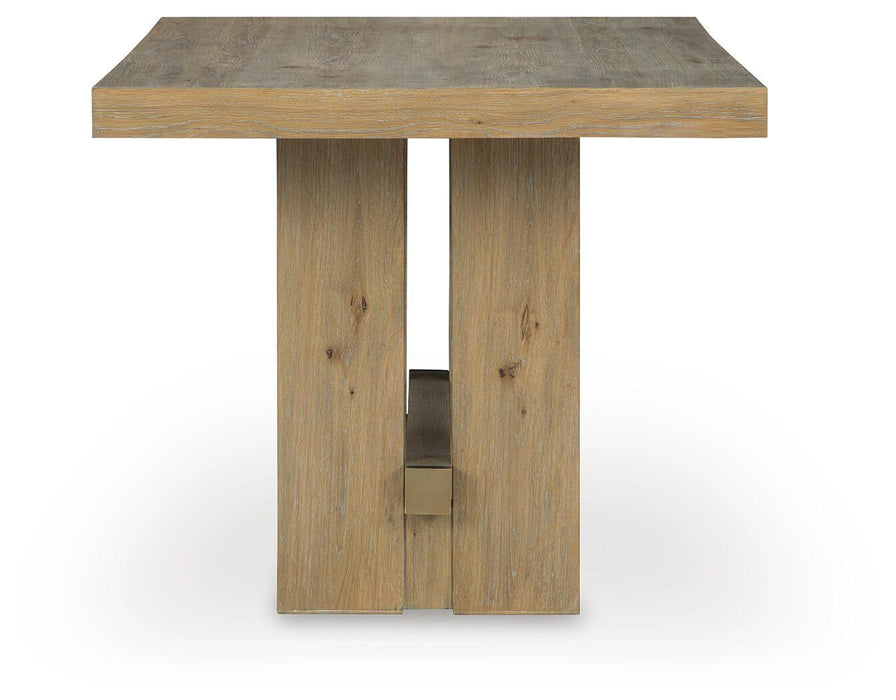 Lasinger - Rectangular Dining Room Counter Table - Light Brown – Counter Tables by Signature Design by Ashley® at Furniture Wholesale Plus , Nashville furniture store