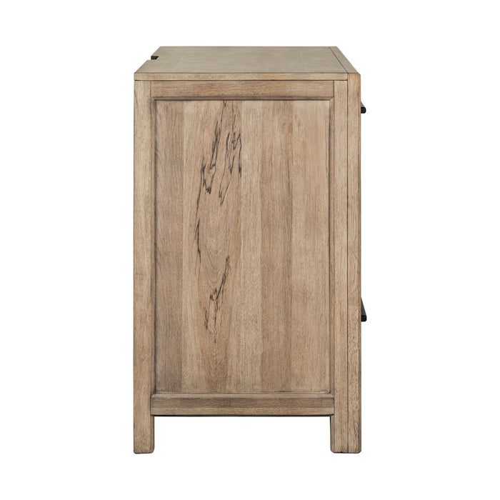 Proximity Place - Bedside Chest With Charging Station - Barley Buff – Bedside Chests by Liberty Furniture at Furniture Wholesale Plus , Nashville furniture store