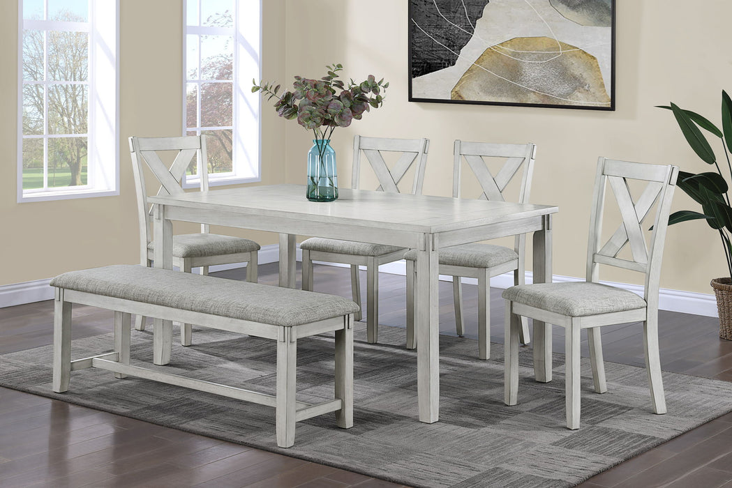 Clara - Dining Room Set – 6 Piece Dining Room Sets by Crown Mark at Furniture Wholesale Plus , Nashville furniture store