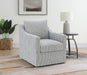 Winter - Upholstered Sloped Arm Accent Swivel Chair - Premium Swivel Chairs from Coaster Fine Furniture - Just $549! Shop now at Furniture Wholesale Plus  We are the best furniture store in Nashville, Hendersonville, Goodlettsville, Madison, Antioch, Mount Juliet, Lebanon, Gallatin, Springfield, Murfreesboro, Franklin, Brentwood