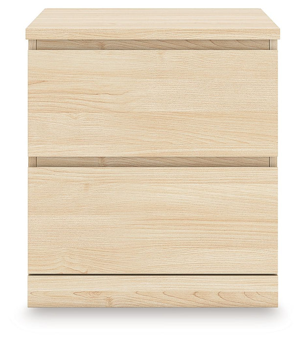 Onita - Two Drawer Night Stand – Accent Nightstands by Signature Design by Ashley® at Furniture Wholesale Plus , Nashville furniture store