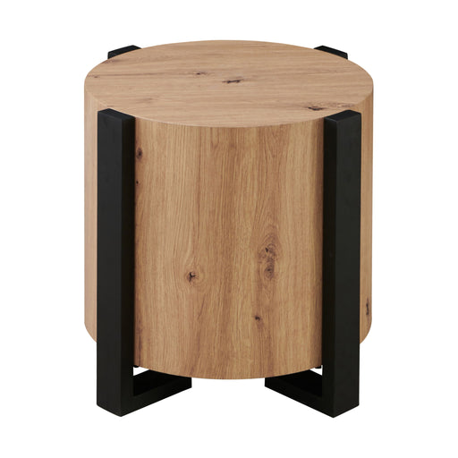 Darcie - Faux Wood Round Table – Cocktail Tables by Steve Silver Furniture at Furniture Wholesale Plus , Nashville furniture store