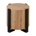 Darcie - Faux Wood Round Table – Cocktail Tables by Steve Silver Furniture at Furniture Wholesale Plus , Nashville furniture store