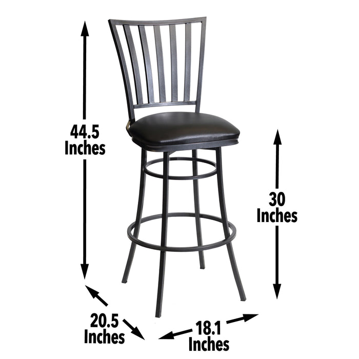 Stellan - Swivel Barstool - Premium Bar Height (28"-30") from Steve Silver Furniture - Just $229! Shop now at Furniture Wholesale Plus  We are the best furniture store in Nashville, Hendersonville, Goodlettsville, Madison, Antioch, Mount Juliet, Lebanon, Gallatin, Springfield, Murfreesboro, Franklin, Brentwood