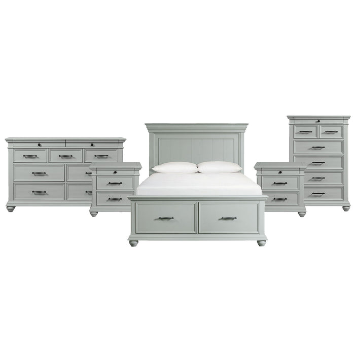 Slater - Platform Storage Bedroom Set – 3 Piece Bedroom Sets by Elements International at Furniture Wholesale Plus , Nashville furniture store