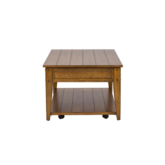 Lake House - Lift Top Cocktail Table – Cocktail Tables by Liberty Furniture at Furniture Wholesale Plus , Nashville furniture store