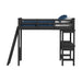 Hampton Kids - Loft Bed With Ladder And Desk With Speaker – Loft Beds by Elements International at Furniture Wholesale Plus , Nashville furniture store