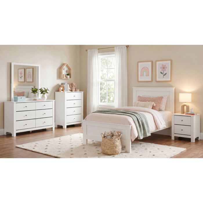 Sami - Youth 4-Drawer Chest – Accent Chests by Elements International at Furniture Wholesale Plus , Nashville furniture store