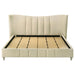 Evelyn - Upholstered Panel Platform Bed – Upholstered Beds by Coaster Fine Furniture at Furniture Wholesale Plus , Nashville furniture store