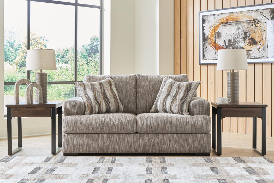 Lofwood - Loveseat – Stationary Loveseats by Signature Design by Ashley® at Furniture Wholesale Plus , Nashville furniture store