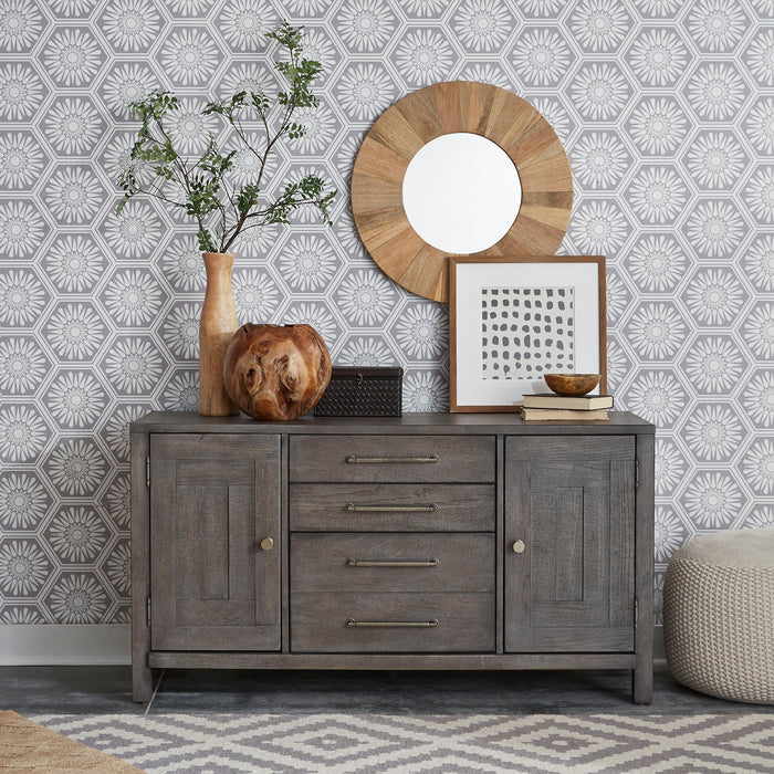 Modern Farmhouse - Credenza – Credenzas by Liberty Furniture at Furniture Wholesale Plus , Nashville furniture store