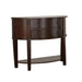 Diane 2-drawer Demilune Shape Console Table Cappuccino - Premium Console Table from Coaster Z2 Standard - Just $350! Shop now at Furniture Wholesale Plus  We are the best furniture store in Nashville, Hendersonville, Goodlettsville, Madison, Antioch, Mount Juliet, Lebanon, Gallatin, Springfield, Murfreesboro, Franklin, Brentwood