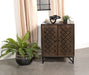 Zaria 2-door Wooden Accent Cabinet Brown - Premium Accent Cabinet from Coaster Z2 Standard - Just $310! Shop now at Furniture Wholesale Plus  We are the best furniture store in Nashville, Hendersonville, Goodlettsville, Madison, Antioch, Mount Juliet, Lebanon, Gallatin, Springfield, Murfreesboro, Franklin, Brentwood