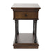Tribeca - Drawer Chair Side Table - Cordovian Brown – Chair Side Tables by Liberty Furniture at Furniture Wholesale Plus , Nashville furniture store