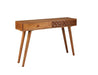 Lotus 2-drawer Console Table Natural Brown - Premium Console Table from Coaster Z2 Standard - Just $358! Shop now at Furniture Wholesale Plus  We are the best furniture store in Nashville, Hendersonville, Goodlettsville, Madison, Antioch, Mount Juliet, Lebanon, Gallatin, Springfield, Murfreesboro, Franklin, Brentwood