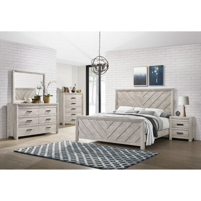Ellen - Nightstand - White – Accent Nightstands by Elements International at Furniture Wholesale Plus , Nashville furniture store