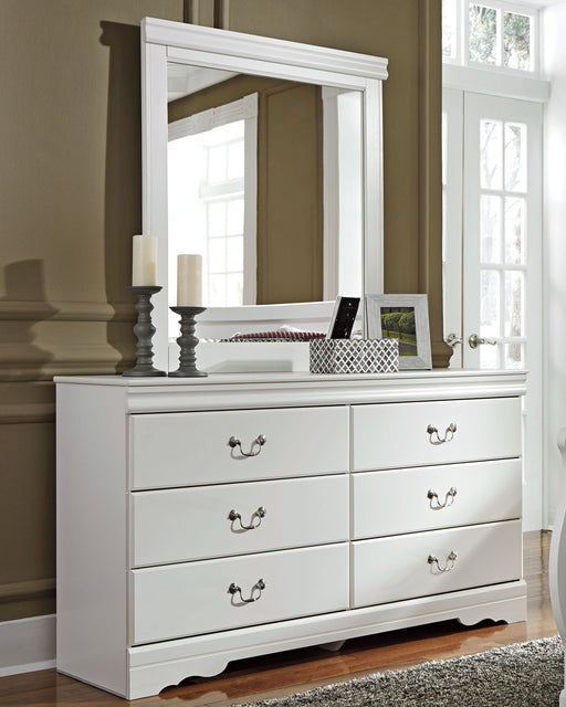 Anarasia - Dresser, Mirror – Dressers by Signature Design by Ashley® at Furniture Wholesale Plus , Nashville furniture store