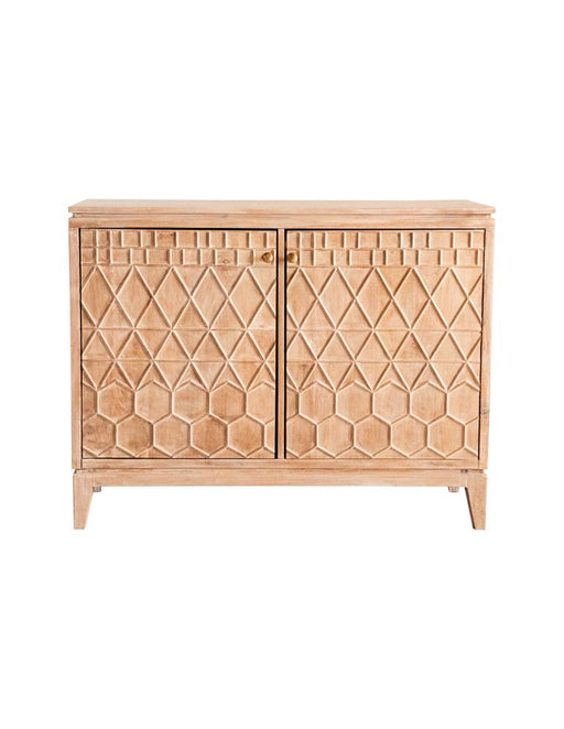 Eberto 2-door Geometric Accent Cabinet White Distressed - Premium Accent Cabinet from Coaster Z2 Standard - Just $770! Shop now at Furniture Wholesale Plus  We are the best furniture store in Nashville, Hendersonville, Goodlettsville, Madison, Antioch, Mount Juliet, Lebanon, Gallatin, Springfield, Murfreesboro, Franklin, Brentwood