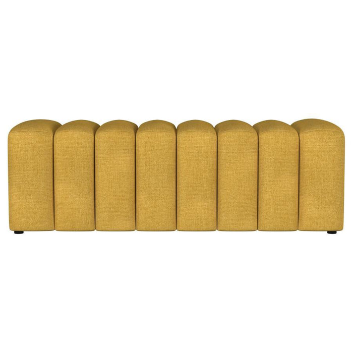 Summer - Fabric Upholstered Tufted Accent Bench - Premium Upholstered Benches from Coaster Fine Furniture - Just $309! Shop now at Furniture Wholesale Plus  We are the best furniture store in Nashville, Hendersonville, Goodlettsville, Madison, Antioch, Mount Juliet, Lebanon, Gallatin, Springfield, Murfreesboro, Franklin, Brentwood