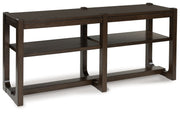 Breckington - Sofa Table - Dark Brown – Sofa Tables by Signature Design by Ashley® at Furniture Wholesale Plus , Nashville furniture store