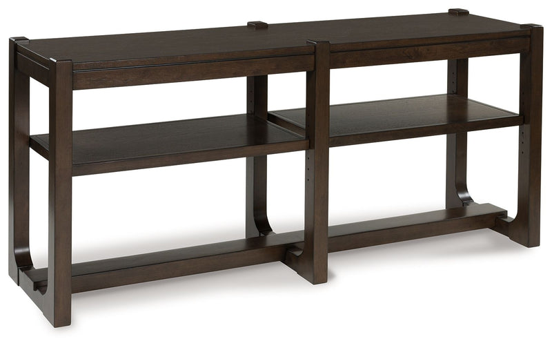 Breckington - Sofa Table - Dark Brown – Sofa Tables by Signature Design by Ashley® at Furniture Wholesale Plus , Nashville furniture store