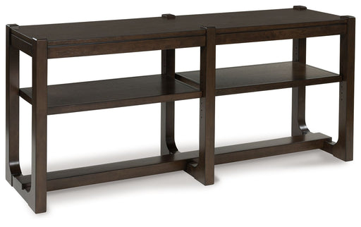 Breckington - Sofa Table - Dark Brown – Sofa Tables by Signature Design by Ashley® at Furniture Wholesale Plus , Nashville furniture store