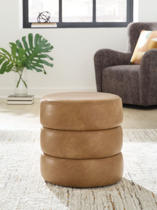 Ummi - Swivel Accent Ottoman – Accent Ottomans by Signature Design by Ashley® at Furniture Wholesale Plus , Nashville furniture store