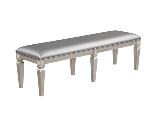 Klina - Bench - Silver - Premium Dining Benches from Crown Mark - Just $209! Shop now at Furniture Wholesale Plus  We are the best furniture store in Nashville, Hendersonville, Goodlettsville, Madison, Antioch, Mount Juliet, Lebanon, Gallatin, Springfield, Murfreesboro, Franklin, Brentwood