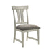 Hallendale - Splat Back Side Chair - Gravel Wash – Side Chairs by Liberty Furniture at Furniture Wholesale Plus , Nashville furniture store