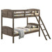 Flynn - Wood Bunk Bed With Mattress – Bunk Beds by Coaster Fine Furniture at Furniture Wholesale Plus , Nashville furniture store