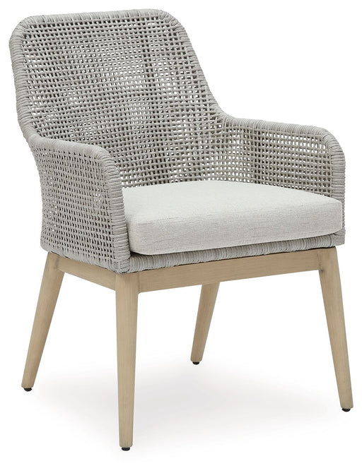 Seton Creek - Arm Chair With Cushion (Set of 2) - Gray – Chair Sets by Signature Design by Ashley® at Furniture Wholesale Plus , Nashville furniture store