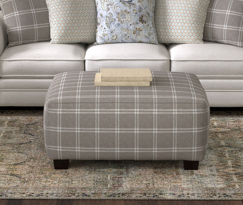 Magnolia - Cocktail Ottoman - Mink – Coffee Table Ottomans by Jackson at Furniture Wholesale Plus , Nashville furniture store