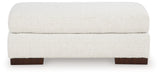 Hartside - Ottoman - Frosted – Upholstered Ottomans by Benchcraft® at Furniture Wholesale Plus , Nashville furniture store