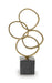 Wellcott - Sculpture - Gold Finish / Black – Sculptures & Figurines by Signature Design by Ashley® at Furniture Wholesale Plus , Nashville furniture store