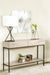 Rubeus 2-drawer Console Table with Open Shelf White Washed - Premium Console Table from Coaster Z2 Standard - Just $298! Shop now at Furniture Wholesale Plus  We are the best furniture store in Nashville, Hendersonville, Goodlettsville, Madison, Antioch, Mount Juliet, Lebanon, Gallatin, Springfield, Murfreesboro, Franklin, Brentwood