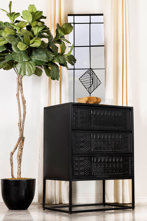 Alcoa 3-drawer Accent Cabinet - Premium Accent Cabinet from Coaster Z2 Standard - Just $818! Shop now at Furniture Wholesale Plus  We are the best furniture store in Nashville, Hendersonville, Goodlettsville, Madison, Antioch, Mount Juliet, Lebanon, Gallatin, Springfield, Murfreesboro, Franklin, Brentwood