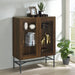 Bonilla 2-door Accent Cabinet with Glass Shelves - Premium Accent Cabinet from Coaster Z2 Standard - Just $290! Shop now at Furniture Wholesale Plus  We are the best furniture store in Nashville, Hendersonville, Goodlettsville, Madison, Antioch, Mount Juliet, Lebanon, Gallatin, Springfield, Murfreesboro, Franklin, Brentwood