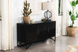 Riddell 3-door Accent Cabinet Black - Premium Accent Cabinet from Coaster Z2 Standard - Just $1110! Shop now at Furniture Wholesale Plus  We are the best furniture store in Nashville, Hendersonville, Goodlettsville, Madison, Antioch, Mount Juliet, Lebanon, Gallatin, Springfield, Murfreesboro, Franklin, Brentwood